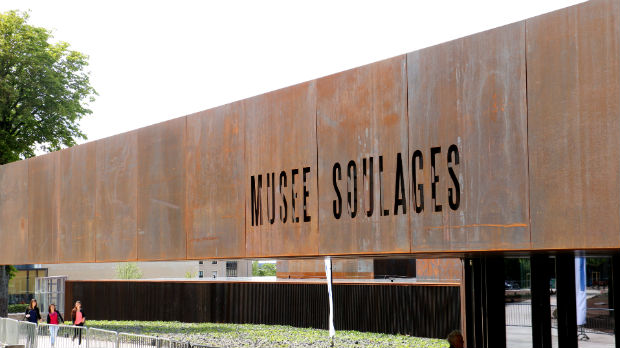 Musée Soulages situé à proximité du Restaurant Le Kiosque